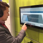 In addition to the live demo, visitors of the Fraunhofer booth could compare the great audio quality of EVS in a file based demo.