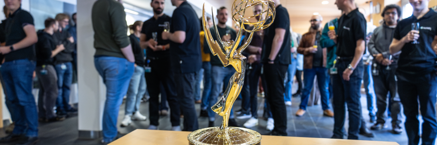 Emmy trophy