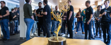 Emmy trophy