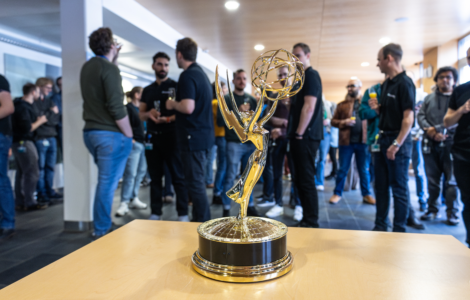 Emmy trophy