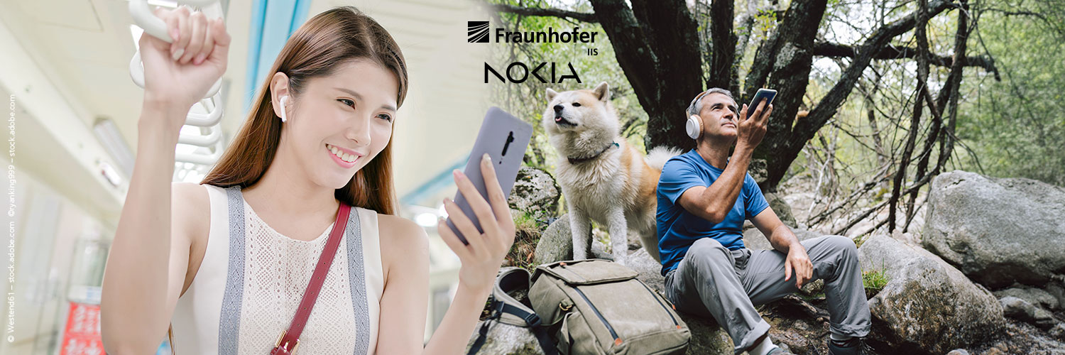 Fraunhofer and NOKIA Immersive Call