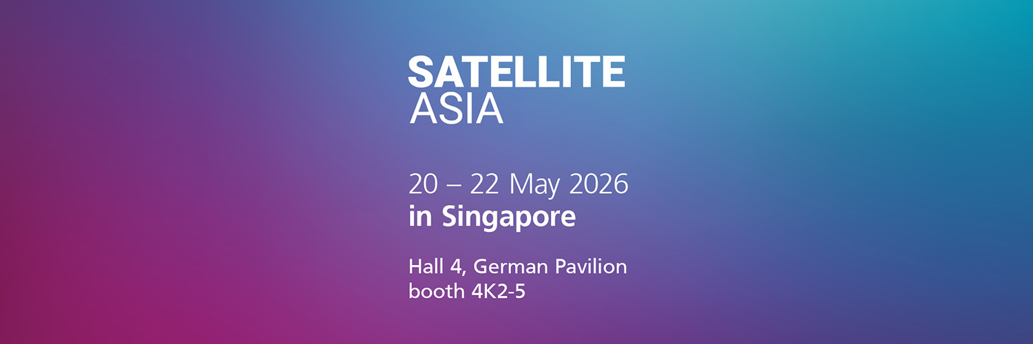 Fraunhofer IIS at Satellite Asia 2026 in Singapore, Hall 4, German Pavilion
